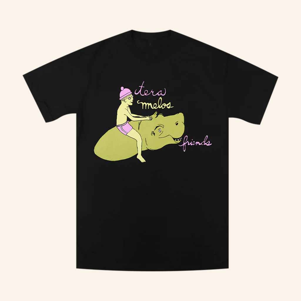 Tera Melos Merch Friends Black T-Shirt Unique Christmas Gifts For Him Tera Melos Merch Friends Black T-Shirt Unique Christmas Gifts For Him
