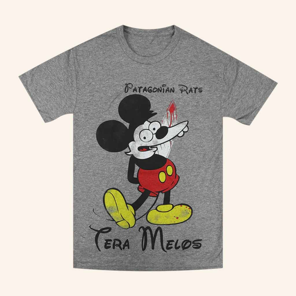 Tera Melos Merch Patagonian Rats T-Shirt Mickey Scrappy Shirt Gifts For Music Lovers Tera Melos Merch Patagonian Rats T-Shirt Mickey Scrappy Shirt Gifts For Music Lovers