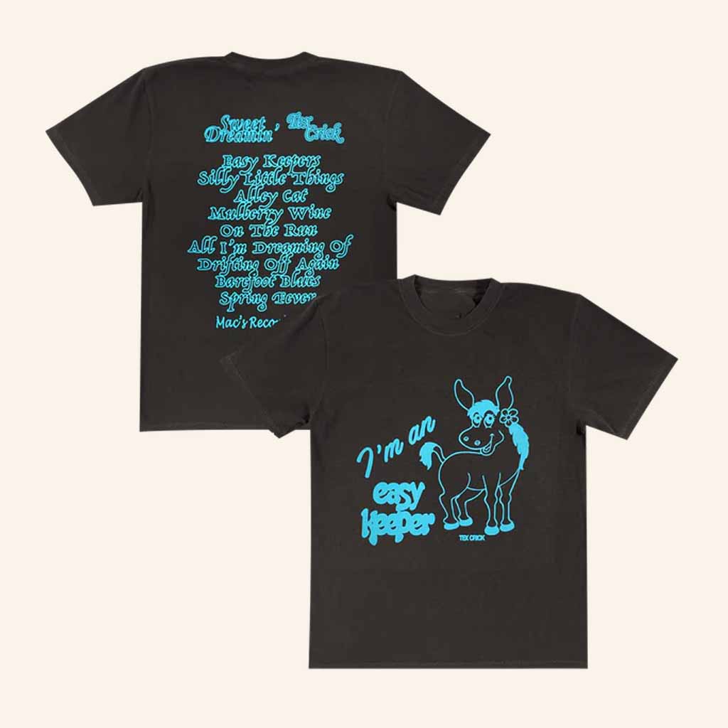 Tex Crick Merch I'm An Easy Keeper T-Shirt Music Gift Ideas For Guys Tex Crick Merch I'm An Easy Keeper T-Shirt Music Gift Ideas For Guys
