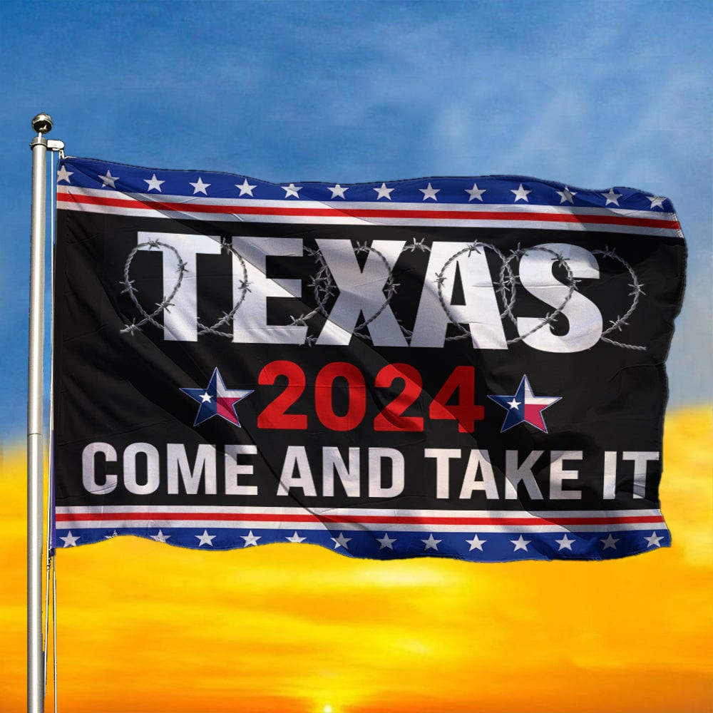 Texas 2024 Flag Come Take It Flag Texas 2024 Flag Come Take It Flag