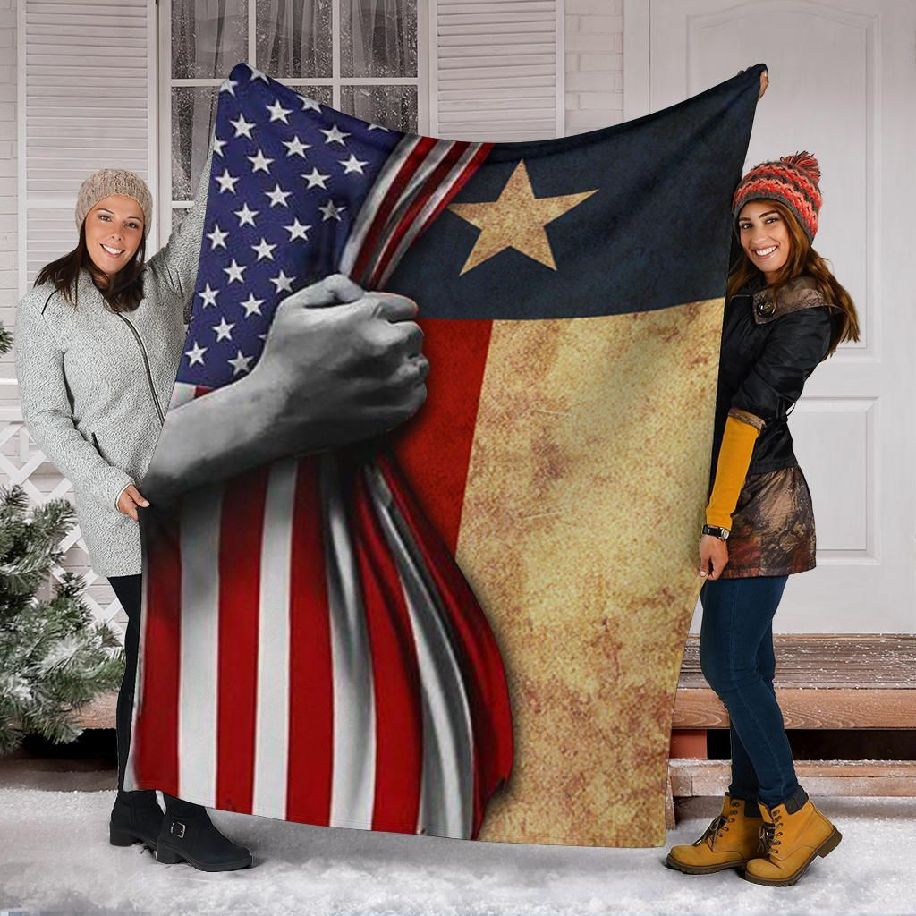 Texas American Flag Blanket Fourth Of July Patriotic Gifts Texas American Flag Blanket Fourth Of July Patriotic Gifts