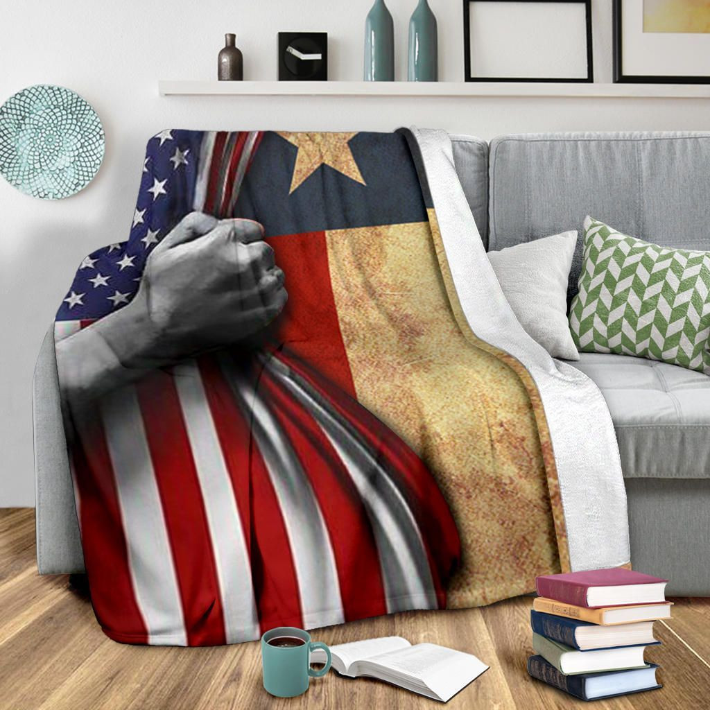 Texas American Flag Blanket Fourth Of July Patriotic Gifts Texas American Flag Blanket Fourth Of July Patriotic Gifts