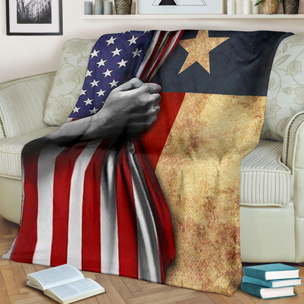 Texas American Flag Blanket Fourth Of July Patriotic Gifts Texas American Flag Blanket Fourth Of July Patriotic Gifts