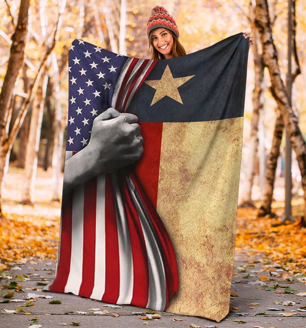 Texas American Flag Blanket Fourth Of July Patriotic Gifts Texas American Flag Blanket Fourth Of July Patriotic Gifts