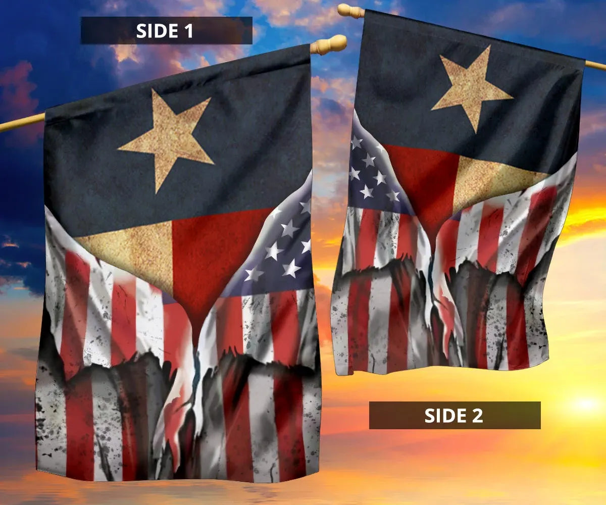 Texas American Flag House Garden Flag Veterans Gifts Outdoor Decor Texas American Flag House Garden Flag Veterans Gifts Outdoor Decor