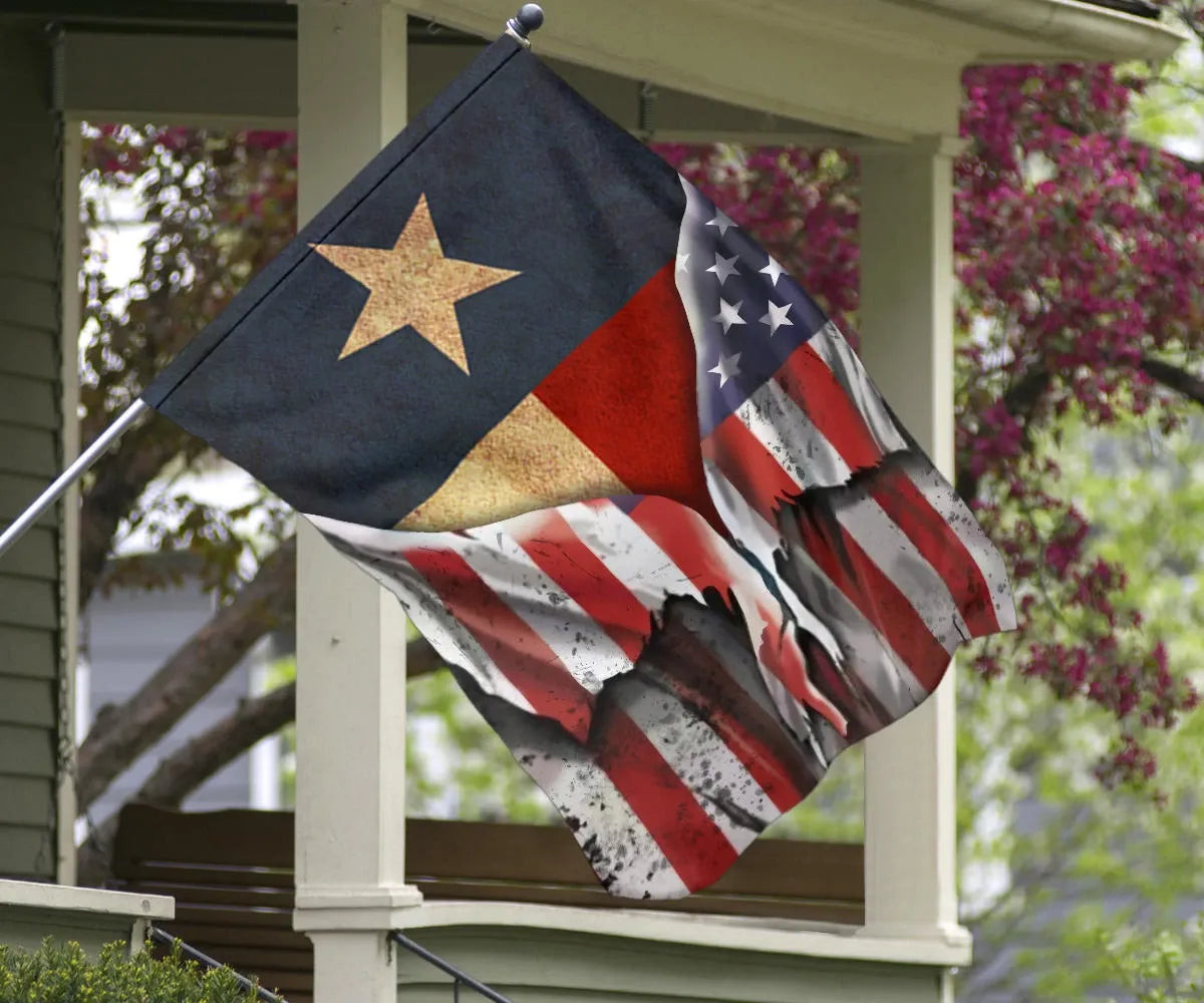 Texas American Flag House Garden Flag Veterans Gifts Outdoor Decor Texas American Flag House Garden Flag Veterans Gifts Outdoor Decor