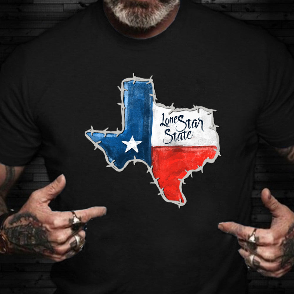 Texas Barbed Wire Shirt Lone star state T-Shirt Come And Take It Clothing Texas Barbed Wire Shirt Lone star state T-Shirt Come And Take It Clothing