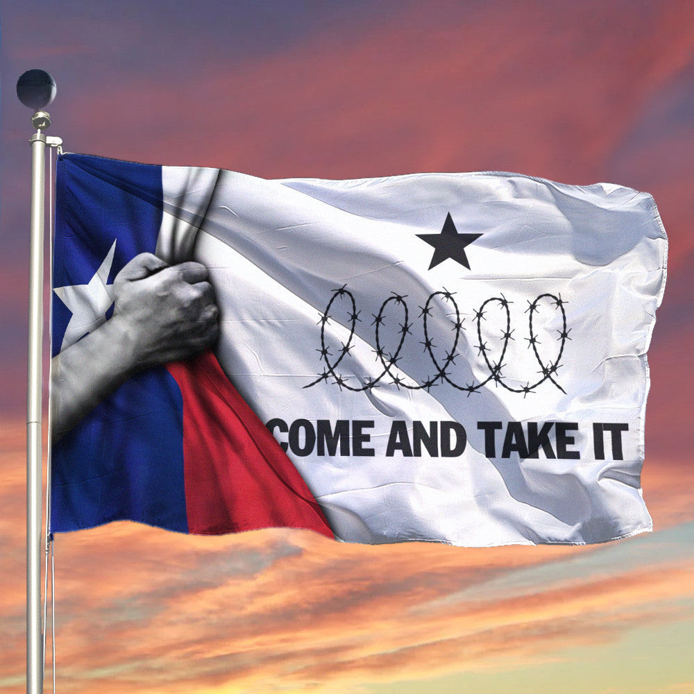 Texas Flag Come And Take It Flag MAGA Merch Texas Flag Come And Take It Flag MAGA Merch