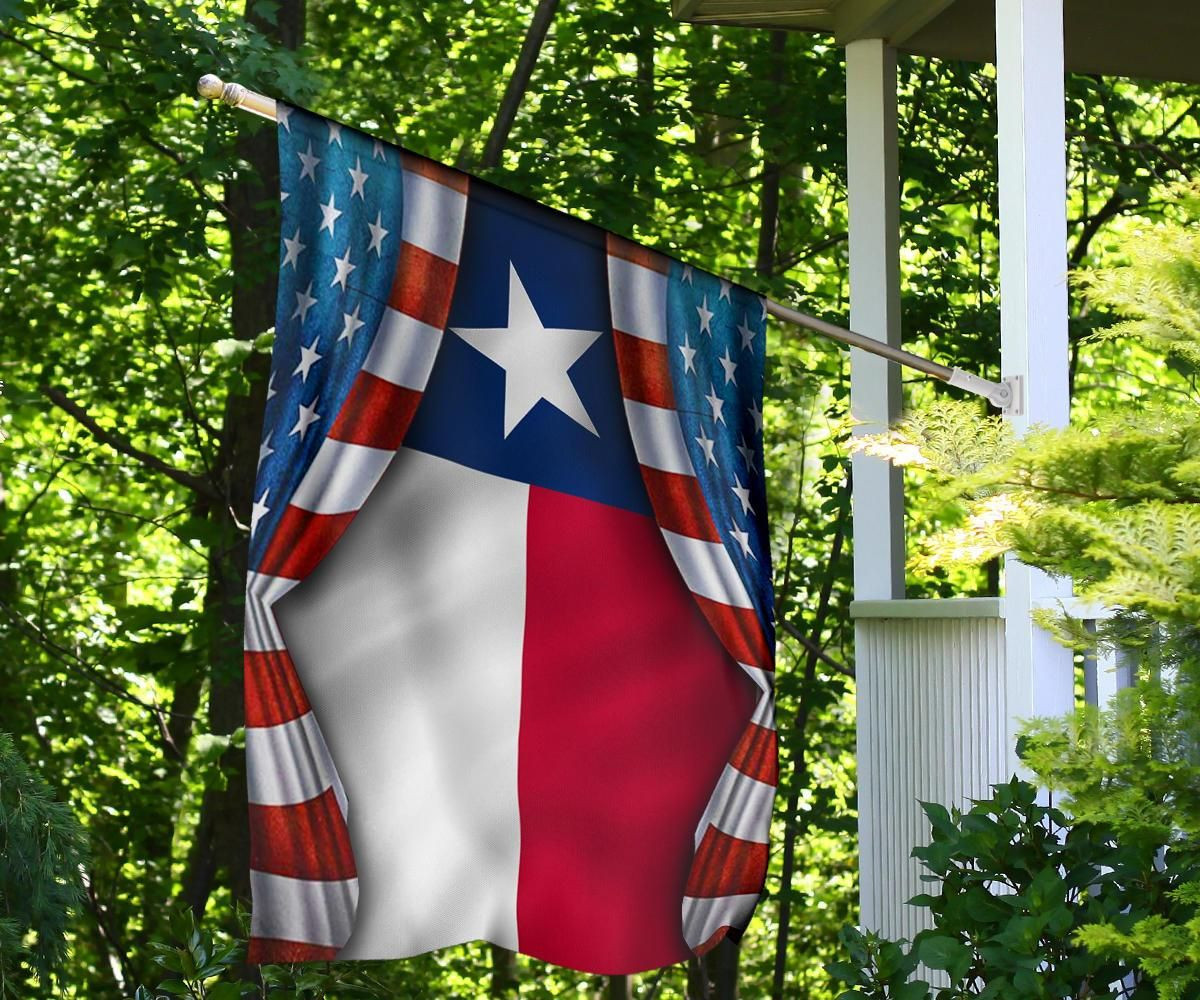 Texas Flag Inside American Flag Unique Patriotic Proud Texan Home Decor Outdoor Hanging Texas Flag Inside American Flag Unique Patriotic Proud Texan Home Decor Outdoor Hanging