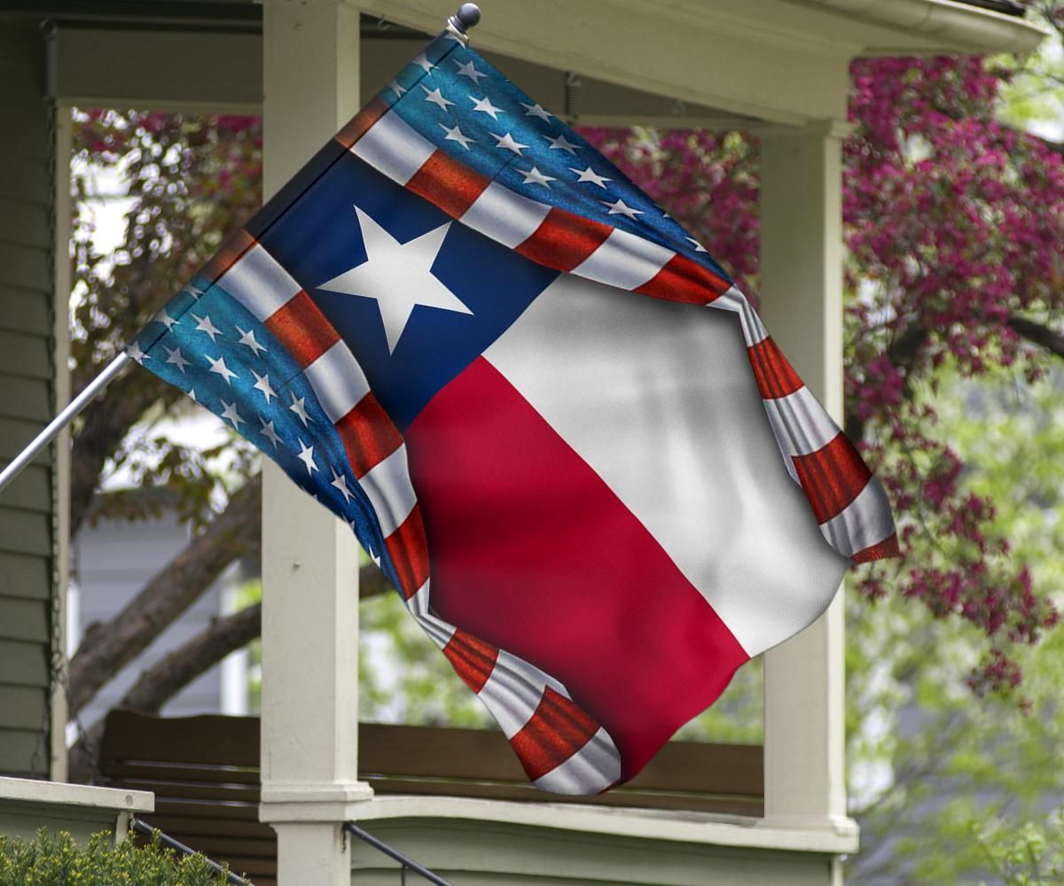 Texas Flag Inside American Flag Unique Patriotic Proud Texan Home Decor Outdoor Hanging Texas Flag Inside American Flag Unique Patriotic Proud Texan Home Decor Outdoor Hanging