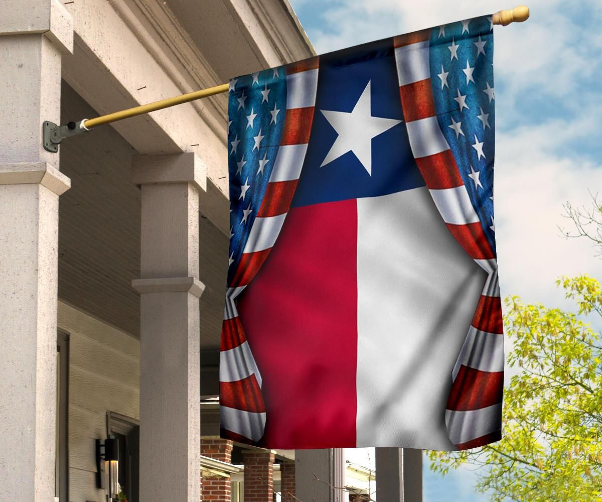 Texas Flag Inside American Flag Unique Patriotic Proud Texan Home Decor Outdoor Hanging Texas Flag Inside American Flag Unique Patriotic Proud Texan Home Decor Outdoor Hanging