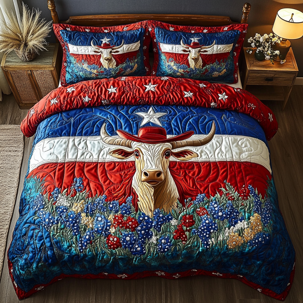 Texas Flag Quilted Bedding Set Duvet Cover Bedspread Texas Christmas Gifts Texas Flag Quilted Bedding Set Duvet Cover Bedspread Texas Christmas Gifts