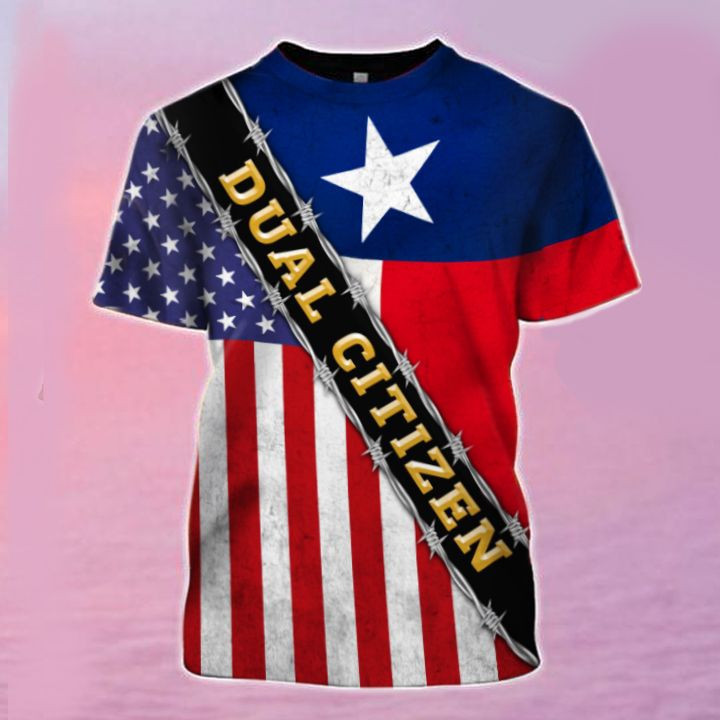 Texas Flag Shirt Dual Citizen Texas American Flag T-Shirt Proud Texan Clothing Patriotic Texas Flag Shirt Dual Citizen Texas American Flag T-Shirt Proud Texan Clothing Patriotic