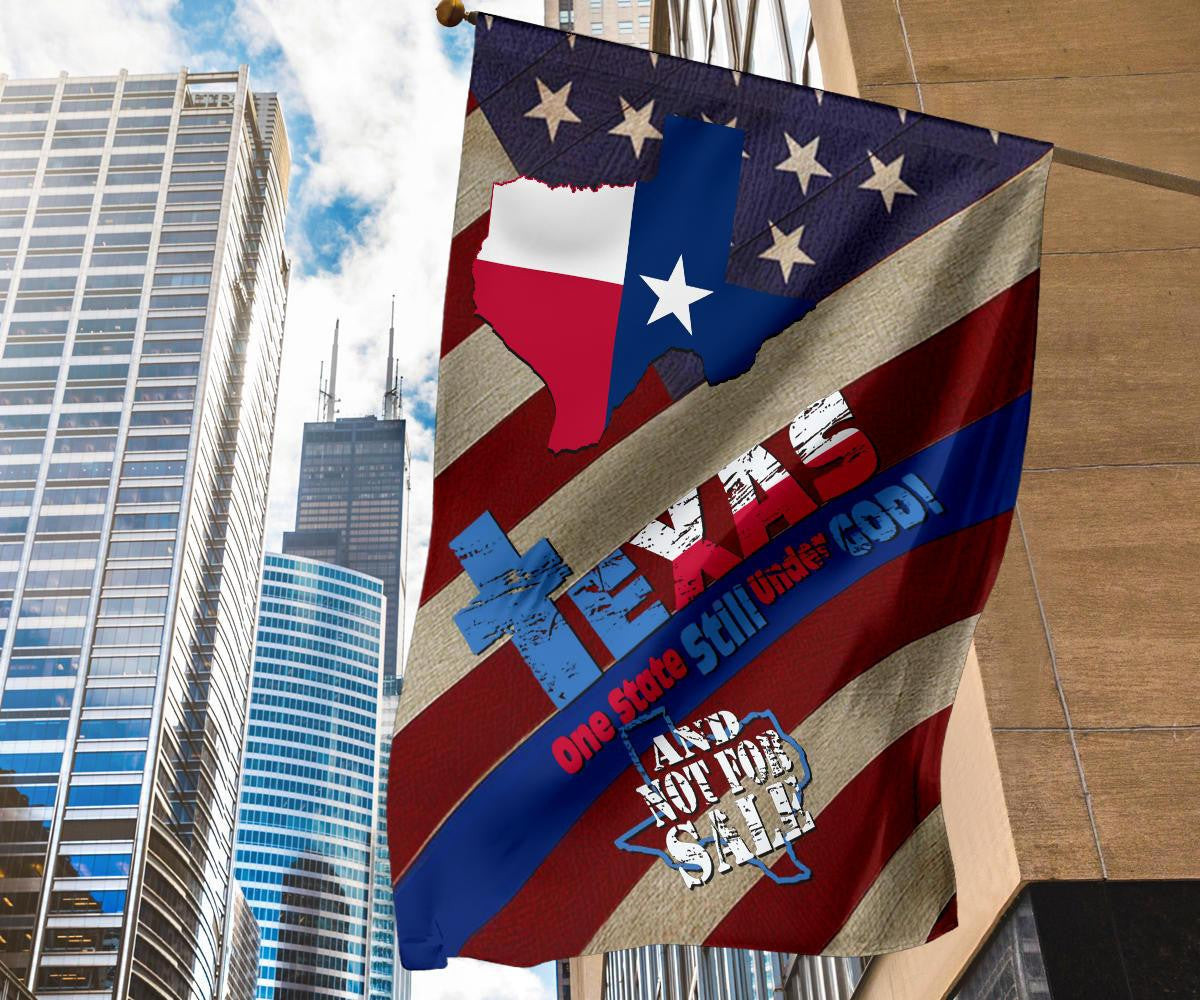 Texas One State Still Under God And Not For Sale Flag Honoring Texas Flag Patriotic Decor Texas One State Still Under God And Not For Sale Flag Honoring Texas Flag Patriotic Decor