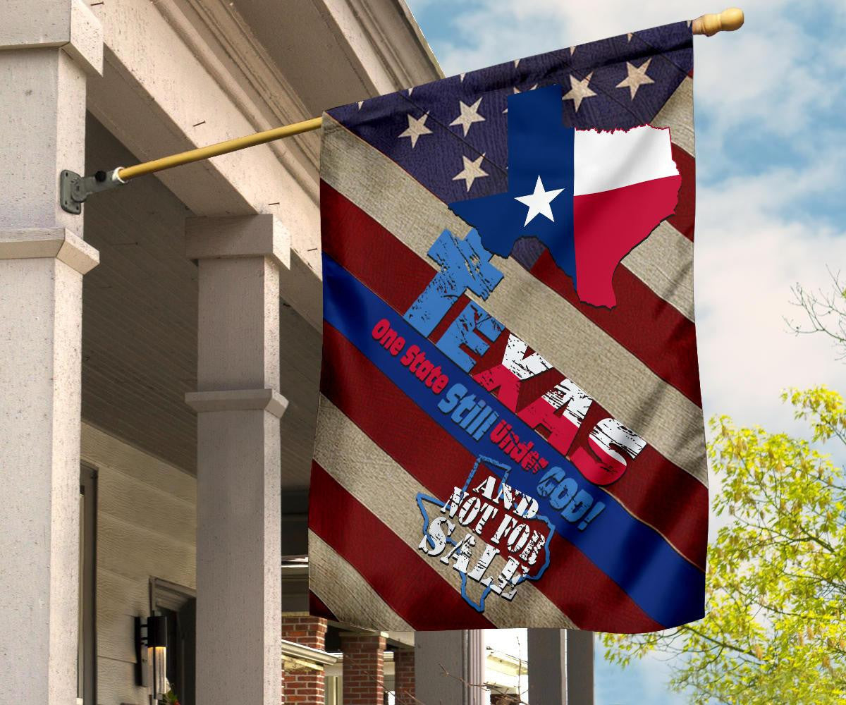 Texas One State Still Under God And Not For Sale Flag Honoring Texas Flag Patriotic Decor Texas One State Still Under God And Not For Sale Flag Honoring Texas Flag Patriotic Decor