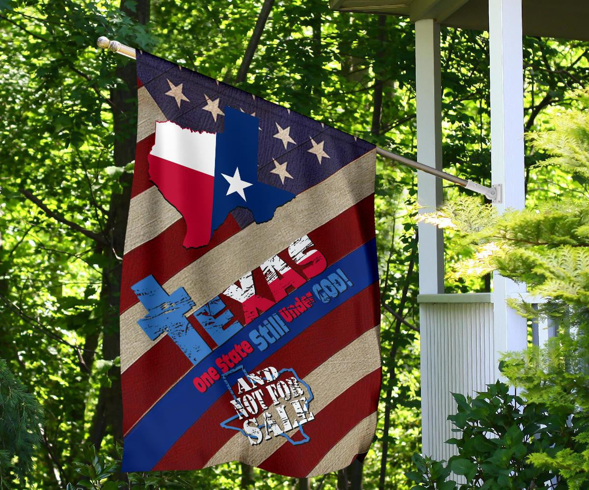 Texas One State Still Under God And Not For Sale Flag Honoring Texas Flag Patriotic Decor Texas One State Still Under God And Not For Sale Flag Honoring Texas Flag Patriotic Decor