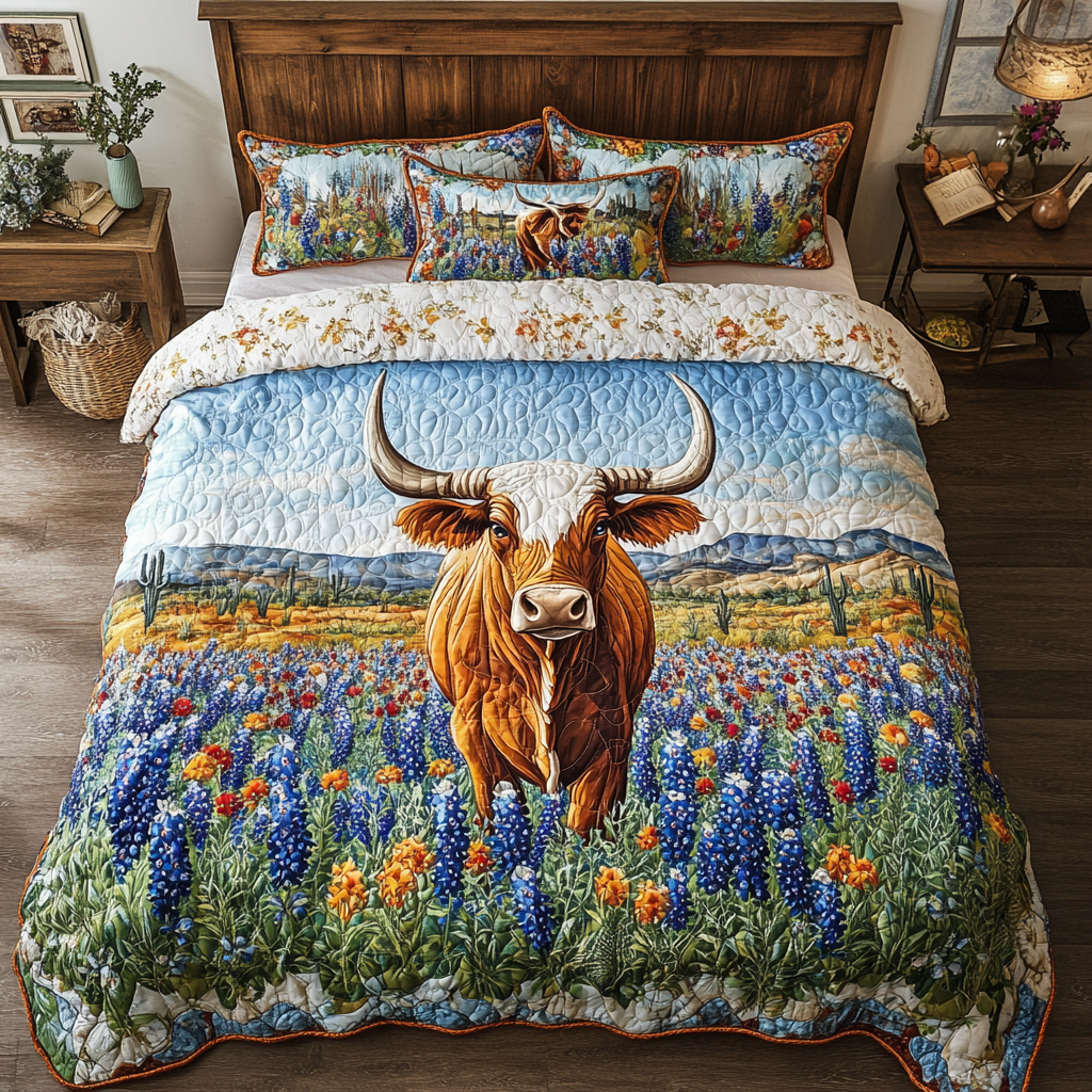 Texas Spirit Quilted Bedding Set Duvet Cover Bed Sheet Set Texas Gifts For Men Texas Spirit Quilted Bedding Set Duvet Cover Bed Sheet Set Texas Gifts For Men