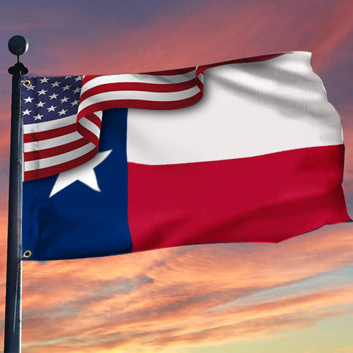 Texas State Flag And American Flag Texas Pride Patriotic Merch Front Door Decor Outside Texas State Flag And American Flag Texas Pride Patriotic Merch Front Door Decor Outside