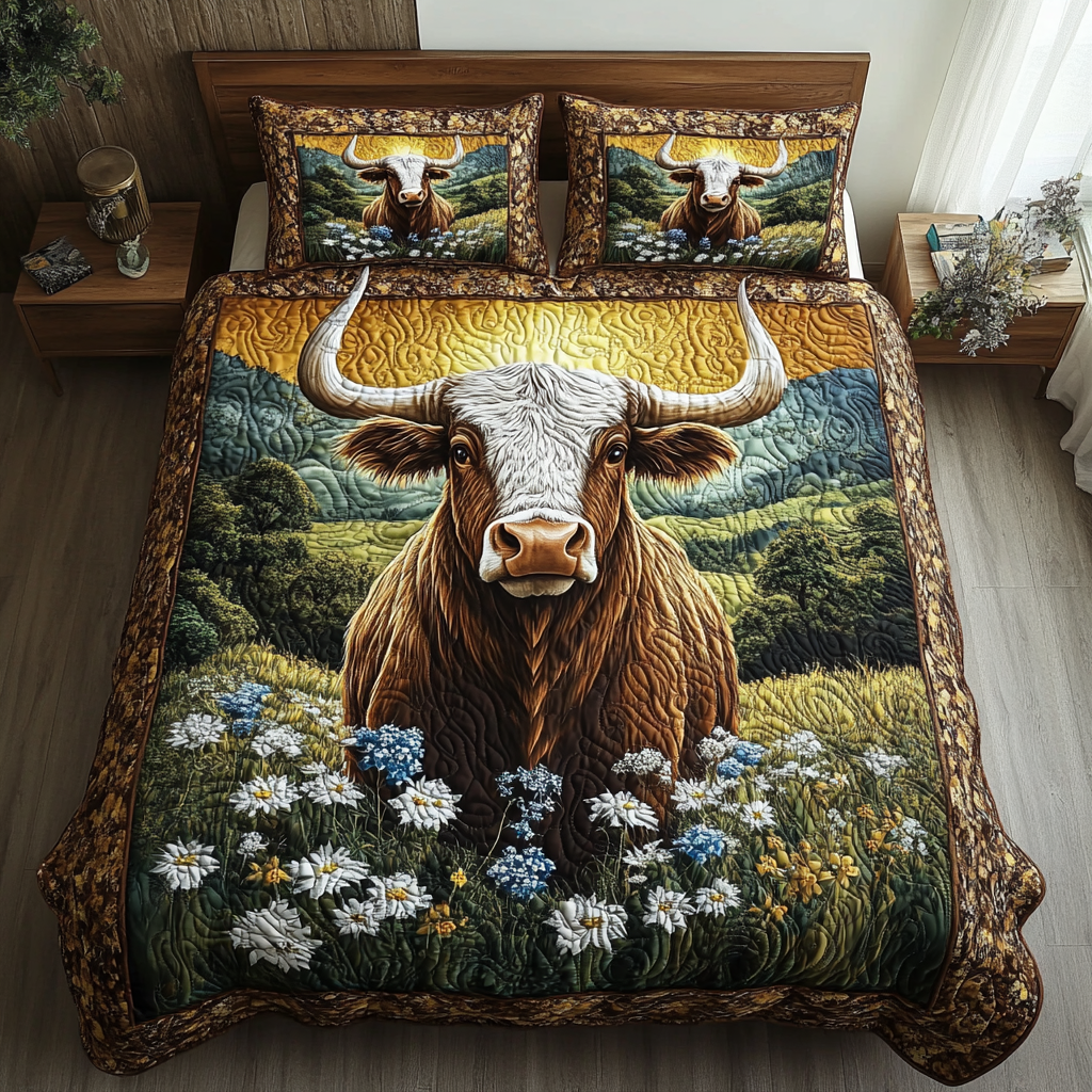 Texas Trails Quilted Bedding Set Duvet Cover Bedspread Texas Gifts For Adults Texas Trails Quilted Bedding Set Duvet Cover Bedspread Texas Gifts For Adults