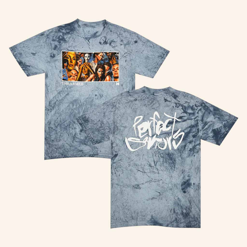 The Armed Merch Perfect Saviors Collage T-Shirt Presents For Music Lovers The Armed Merch Perfect Saviors Collage T-Shirt Presents For Music Lovers