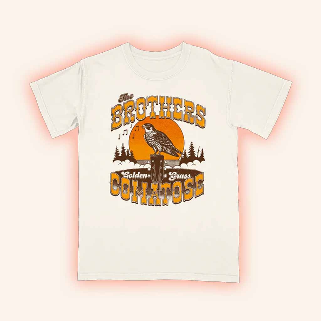 The Brothers Comatose Merch Bird Golden Grass T-Shirt Cool Gifts For Music Lovers The Brothers Comatose Merch Bird Golden Grass T-Shirt Cool Gifts For Music Lovers