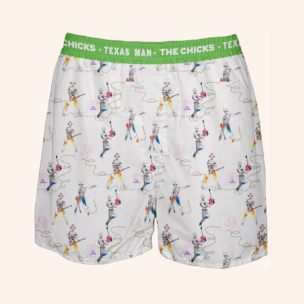 The Chicks Merch Christmas Texas Man Shorts Xmas Gifts For Husband The Chicks Merch Christmas Texas Man Shorts Xmas Gifts For Husband