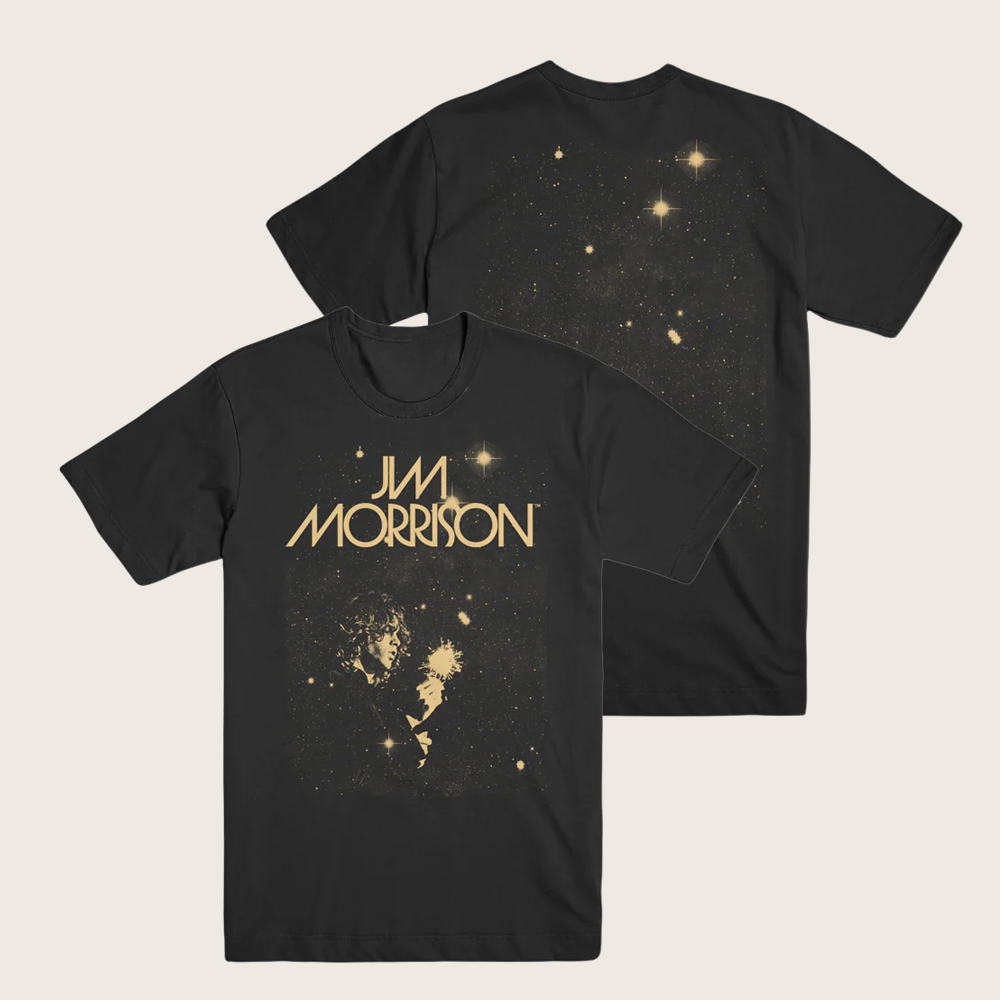 The Doors Merch Jim Morrison Star Sparkler T-Shirt Music Lover Gifts For Him The Doors Merch Jim Morrison Star Sparkler T-Shirt Music Lover Gifts For Him