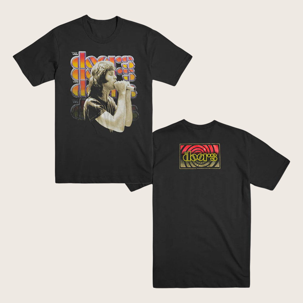 The Doors Merch Jim Stage Vintage T-Shirt Music Lover Gift Ideas For Him The Doors Merch Jim Stage Vintage T-Shirt Music Lover Gift Ideas For Him