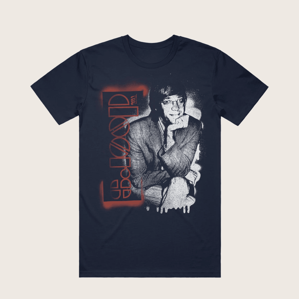 The Doors Merch Ray Manzarek Portrait T-Shirt Music Related Gifts For Guys