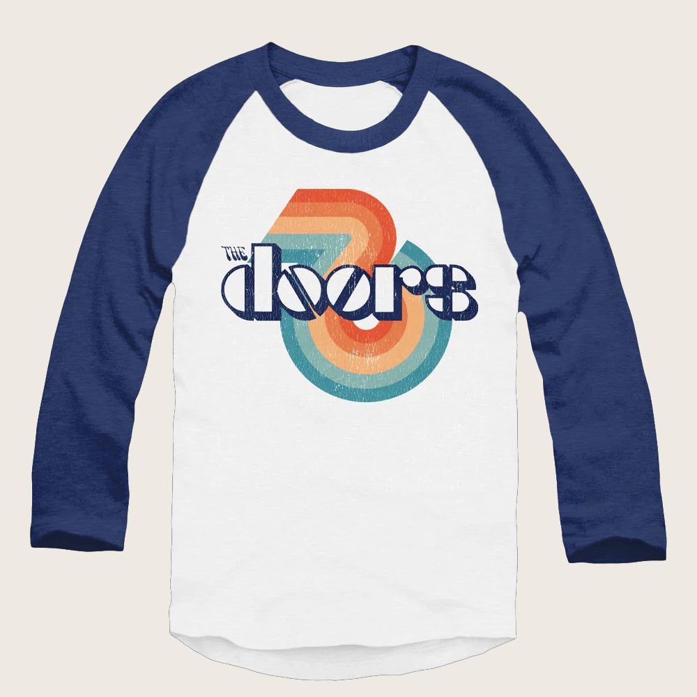 The Doors Merch The Doors 1970 Logo Raglan Shirt Presents For Music Lovers The Doors Merch The Doors 1970 Logo Raglan Shirt Presents For Music Lovers