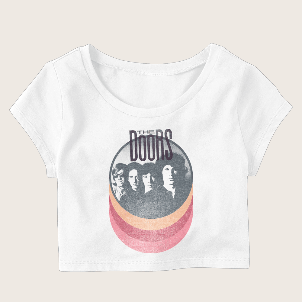 The Doors Merch The Doors Half Moon Crop Top Good Christmas Gifts For Wife The Doors Merch The Doors Half Moon Crop Top Good Christmas Gifts For Wife