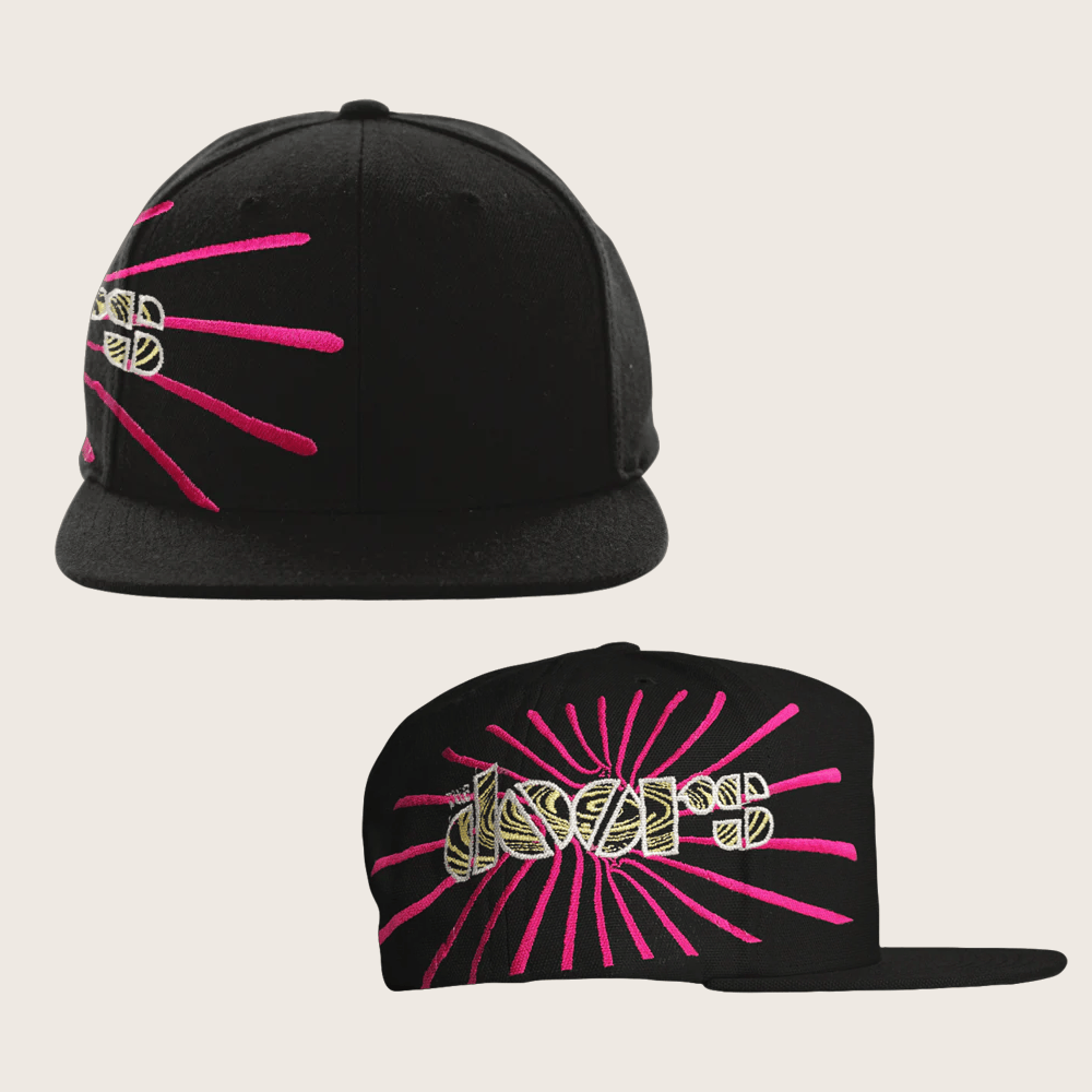 The Doors Merch The Doors Logo Embroidered Snapback Hat Top Christmas Gifts For Men The Doors Merch The Doors Logo Embroidered Snapback Hat Top Christmas Gifts For Men