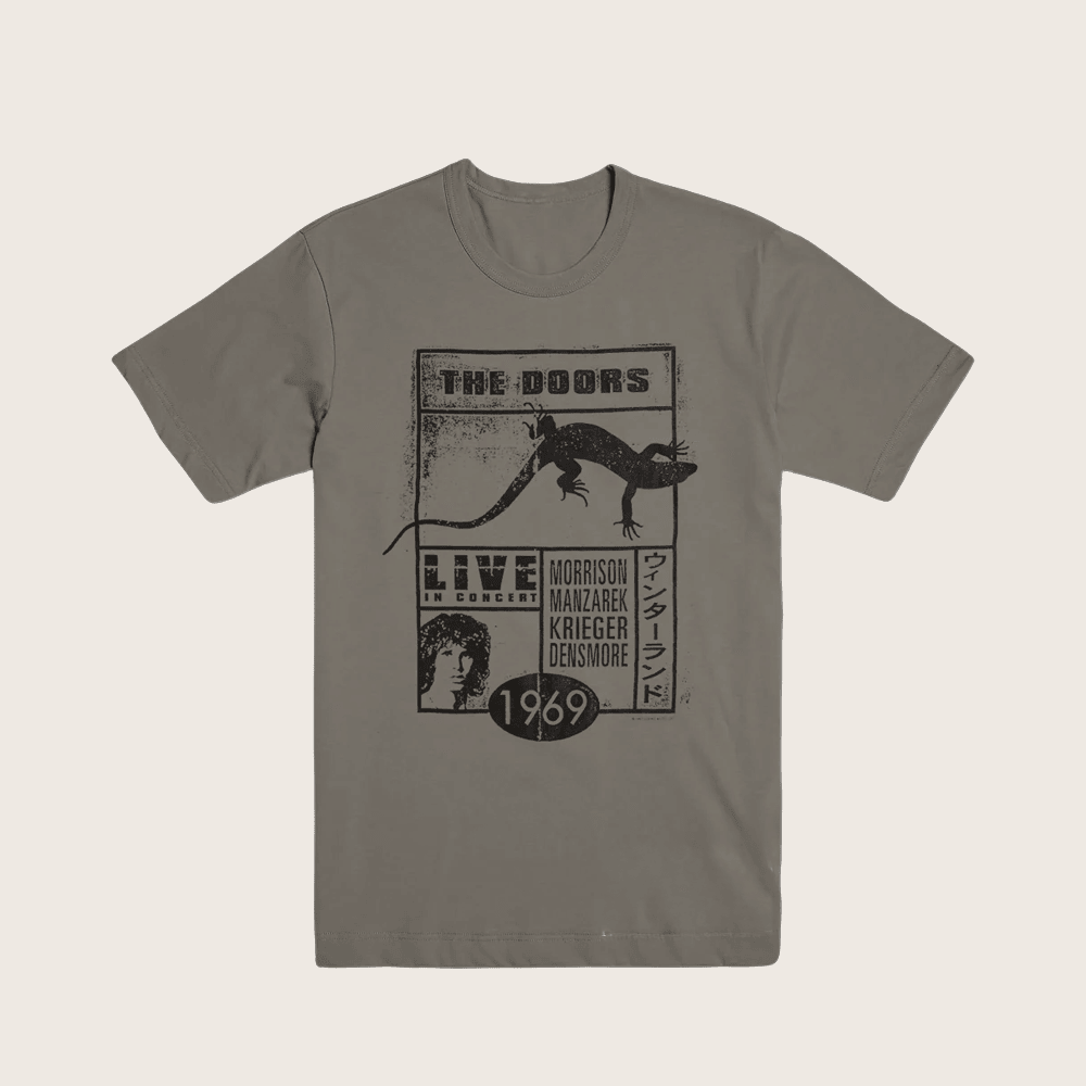 The Doors Merch The Lizard 1969 T-Shirt Music Related Gifts For Guys The Doors Merch The Lizard 1969 T-Shirt Music Related Gifts For Guys