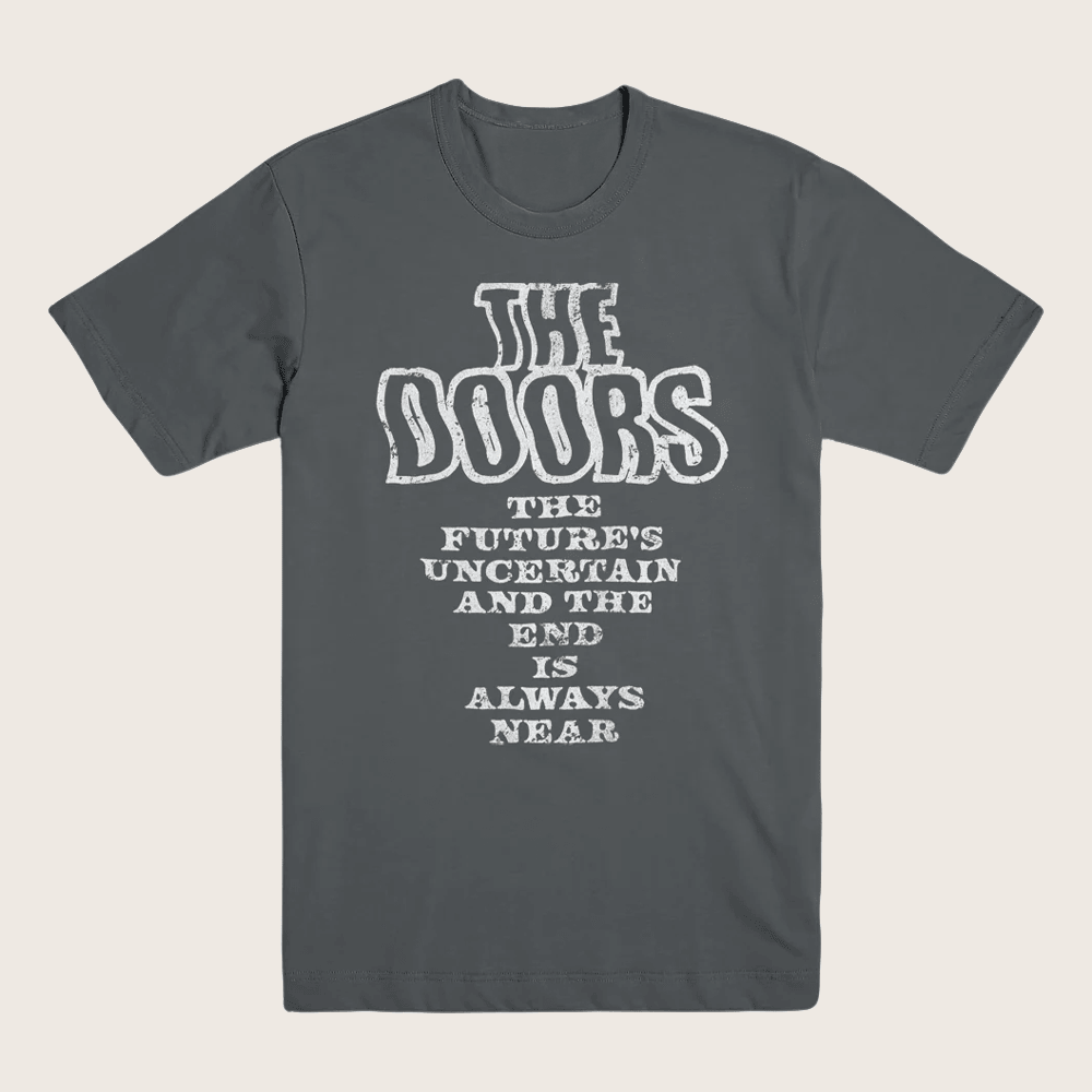 The Doors Merch The Uncertain Future T-Shirt Husband Christmas Gift Ideas The Doors Merch The Uncertain Future T-Shirt Husband Christmas Gift Ideas