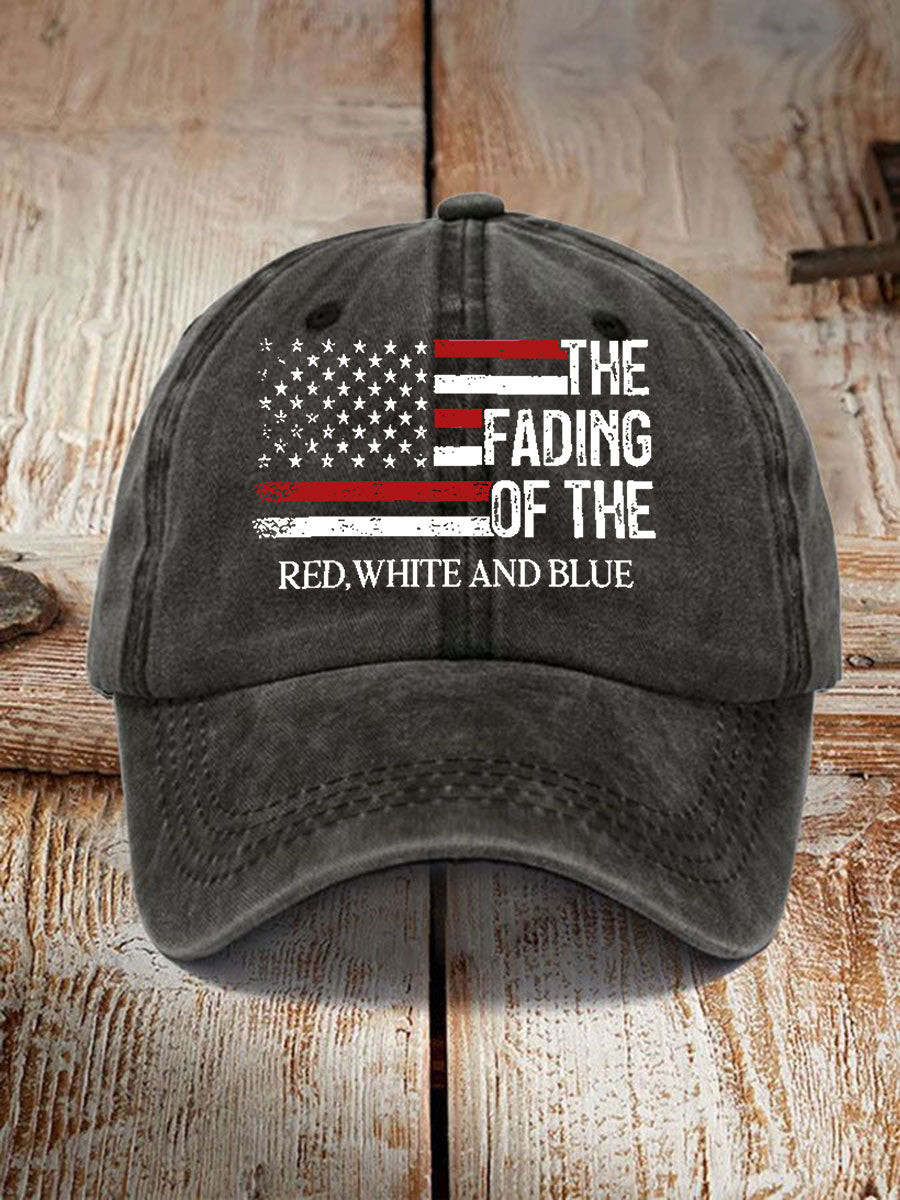 The Fading Of The Red White And Blue Hat Abolish ICE Protest Hat Gifts for Liberal The Fading Of The Red White And Blue Hat Abolish ICE Protest Hat Gifts for Liberal