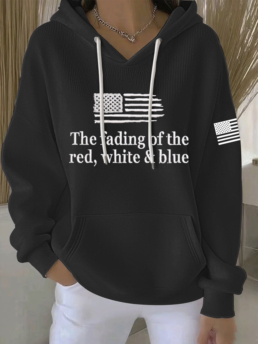 The Fading Of The Red White And Blue Hoodie Portland Frog Hoodie No Kings In America Merch The Fading Of The Red White And Blue Hoodie Portland Frog Hoodie No Kings In America Merch