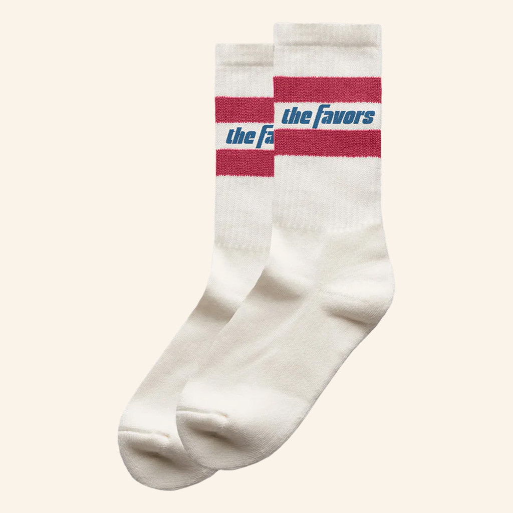 The Favors Merch The Favors Retro Striped Logo Socks Gift Ideas For Son The Favors Merch The Favors Retro Striped Logo Socks Gift Ideas For Son