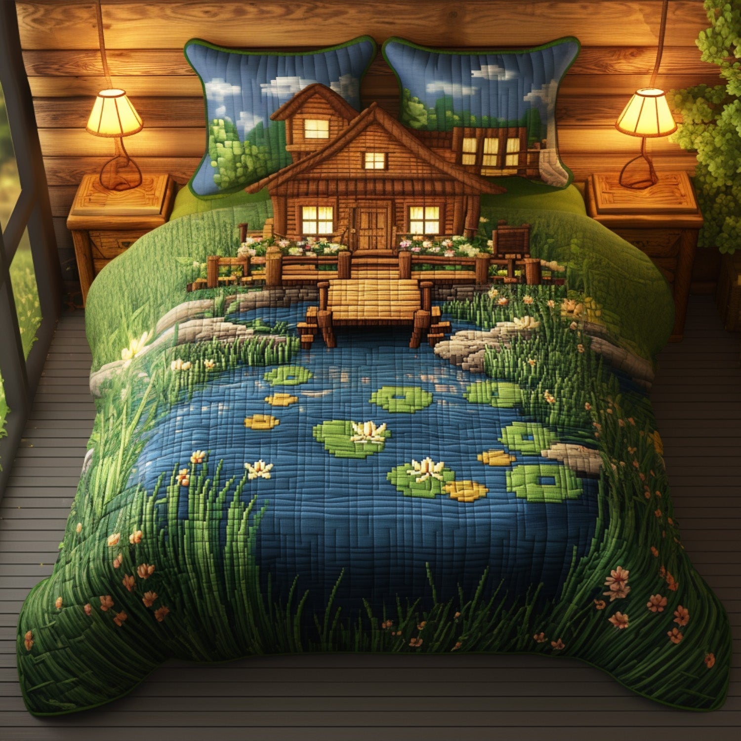 The Fishing Post Quilted Bedding Set Duvet Cover Bed Sheet Set Novelty Fishing Gifts The Fishing Post Quilted Bedding Set Duvet Cover Bed Sheet Set Novelty Fishing Gifts