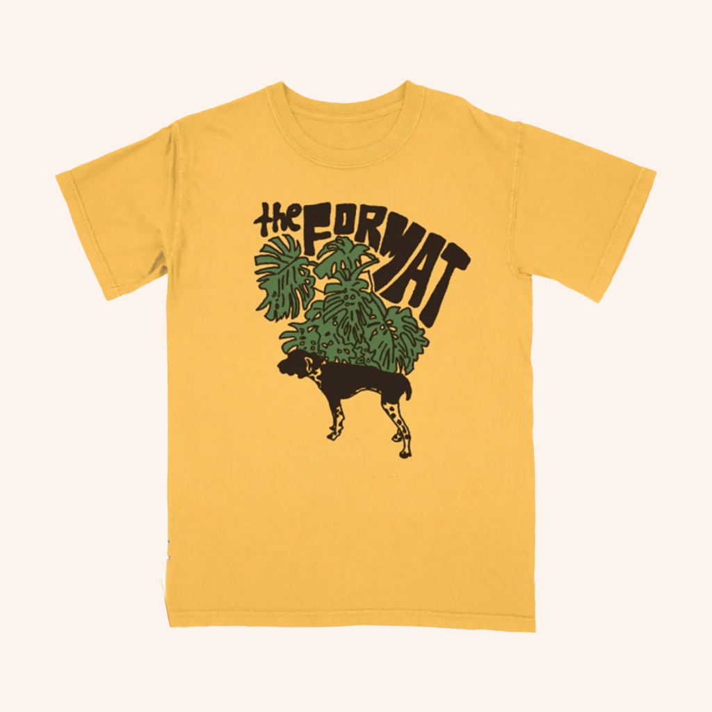 The Format Merch Dog And Plants T-Shirt Unique Gifts For Music Lovers The Format Merch Dog And Plants T-Shirt Unique Gifts For Music Lovers