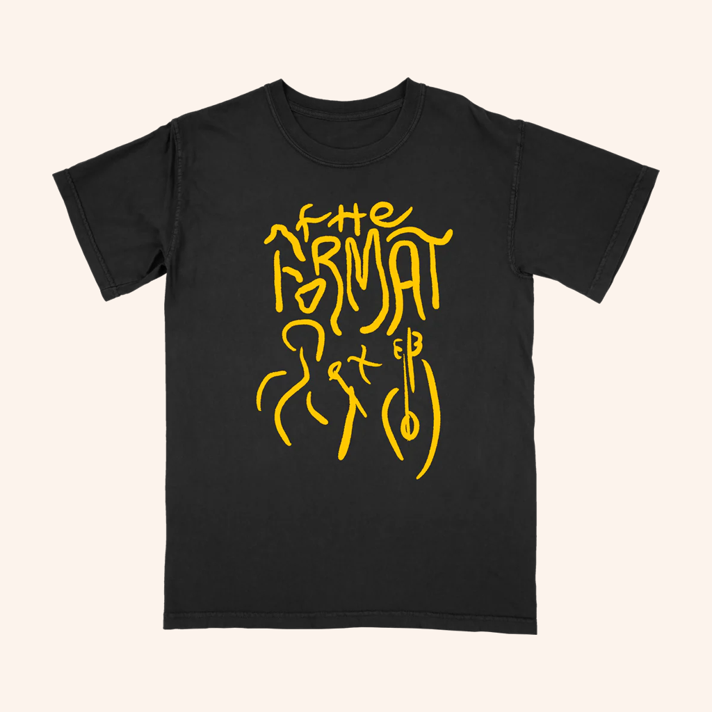 The Format Merch Figures Black T-Shirt Gifts For Music Enthusiasts The Format Merch Figures Black T-Shirt Gifts For Music Enthusiasts