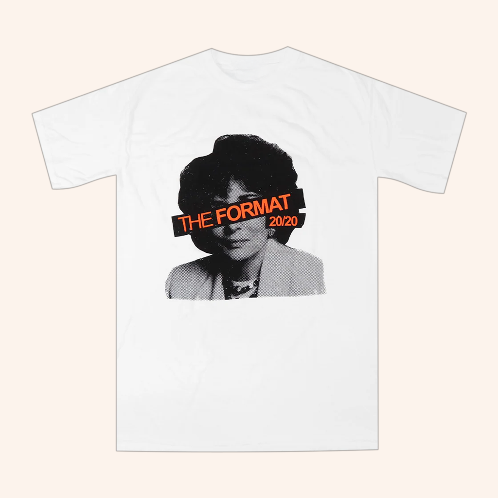 The Format Merch The Format 20 20 White T-Shirt Presents For Music Lovers The Format Merch The Format 20 20 White T-Shirt Presents For Music Lovers