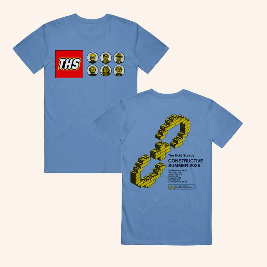 The Hold Steady Merch Constructive Summer Bricks 2025 T-Shirt Music Gift Ideas For Guys The Hold Steady Merch Constructive Summer Bricks 2025 T-Shirt Music Gift Ideas For Guys