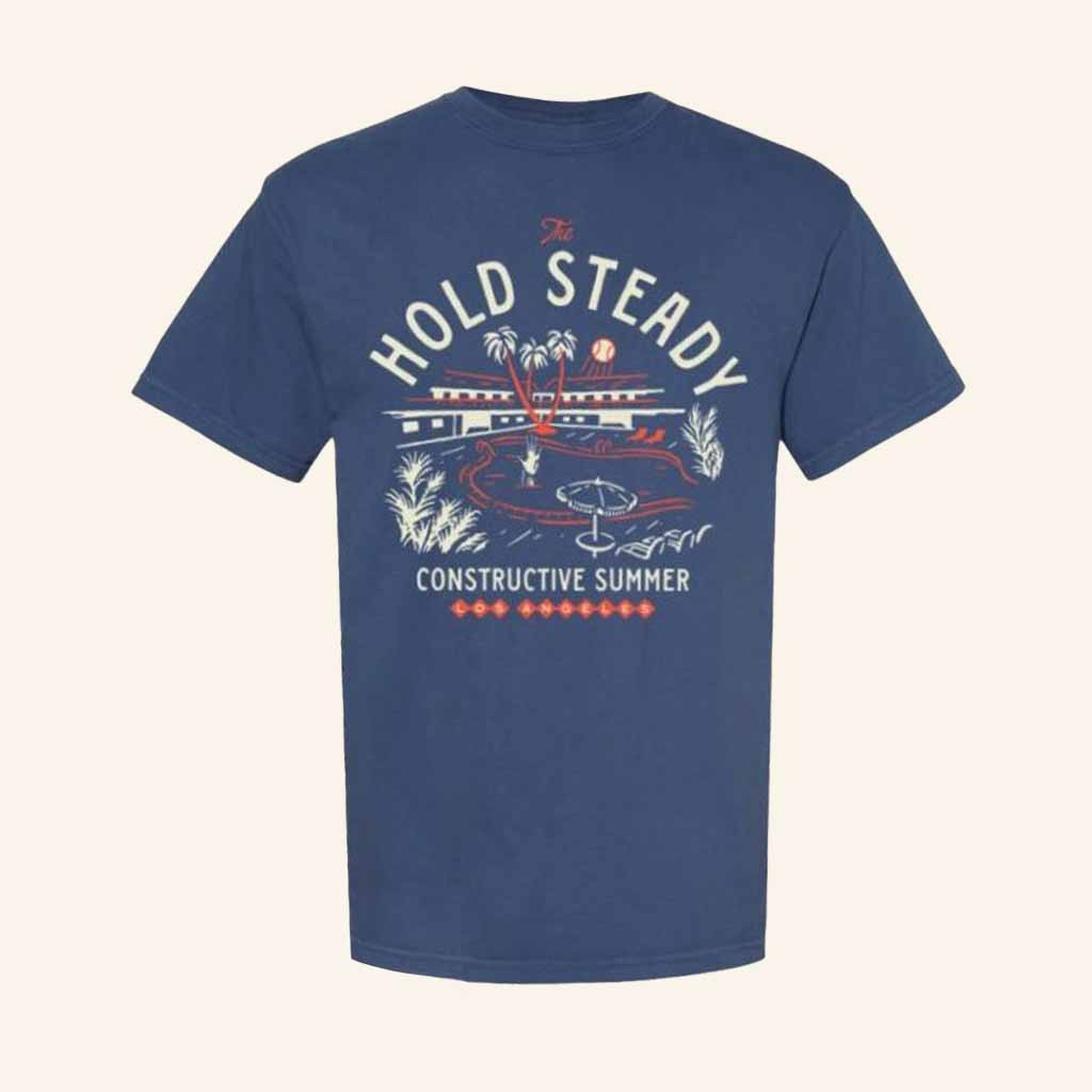 The Hold Steady Merch Constructive Summer T-Shirt Gift Ideas For Music Lovers The Hold Steady Merch Constructive Summer T-Shirt Gift Ideas For Music Lovers