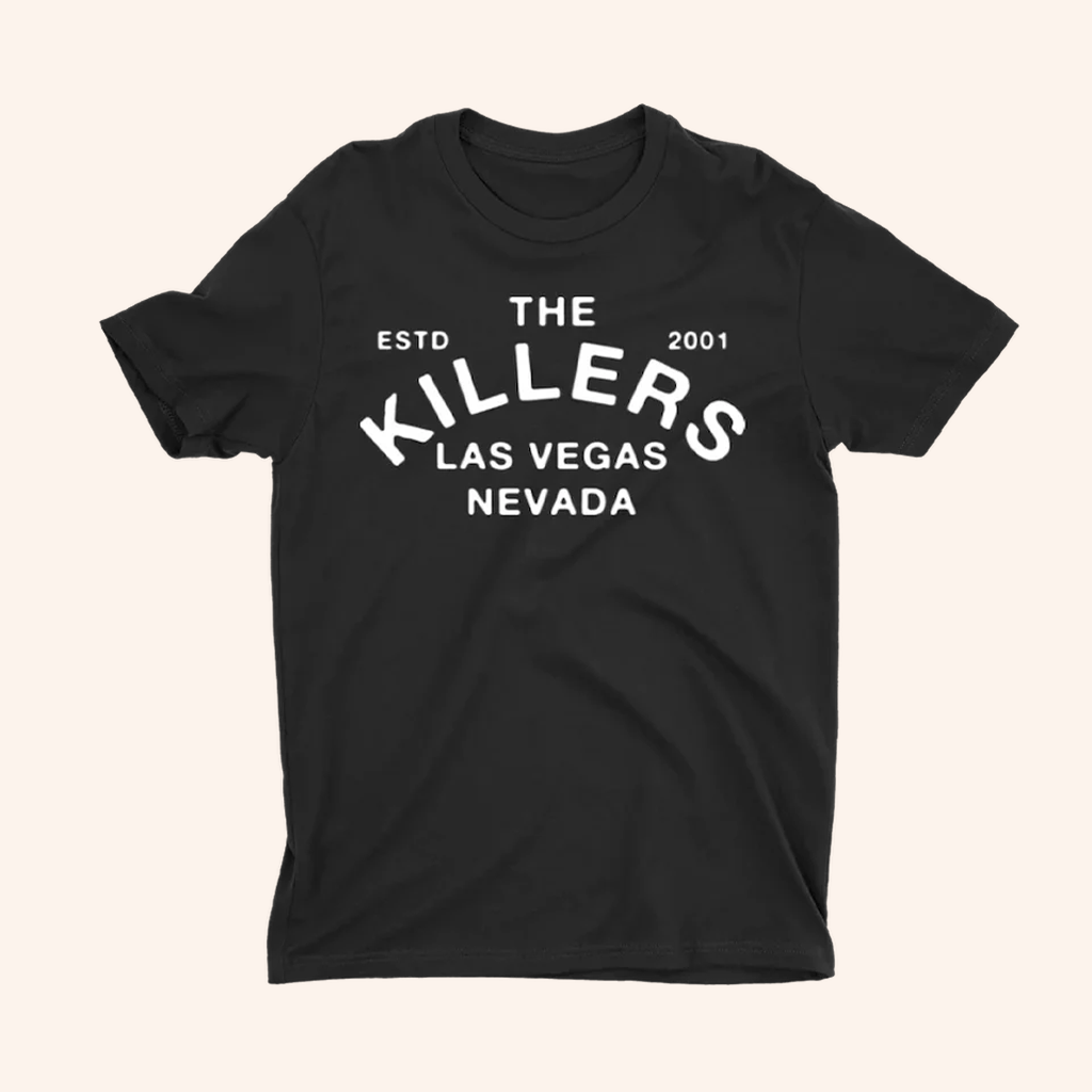 The Killers Merch ESTD 2001 Las Vegas Nevada T-Shirt Christmas Ideas For Him The Killers Merch ESTD 2001 Las Vegas Nevada T-Shirt Christmas Ideas For Him