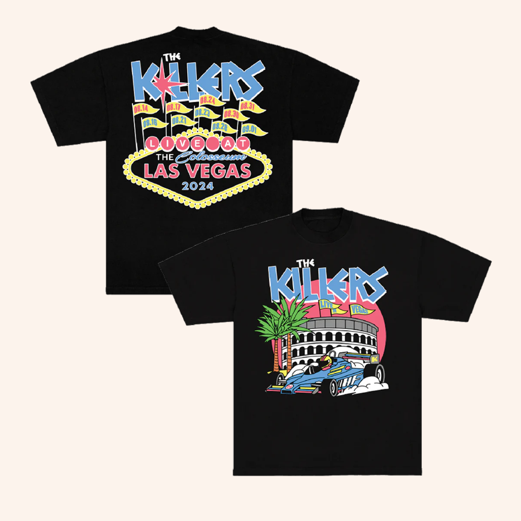 The Killers Merch Live At The Colosseum Las Vegas T-Shirt Best Gifts For Music Lovers The Killers Merch Live At The Colosseum Las Vegas T-Shirt Best Gifts For Music Lovers