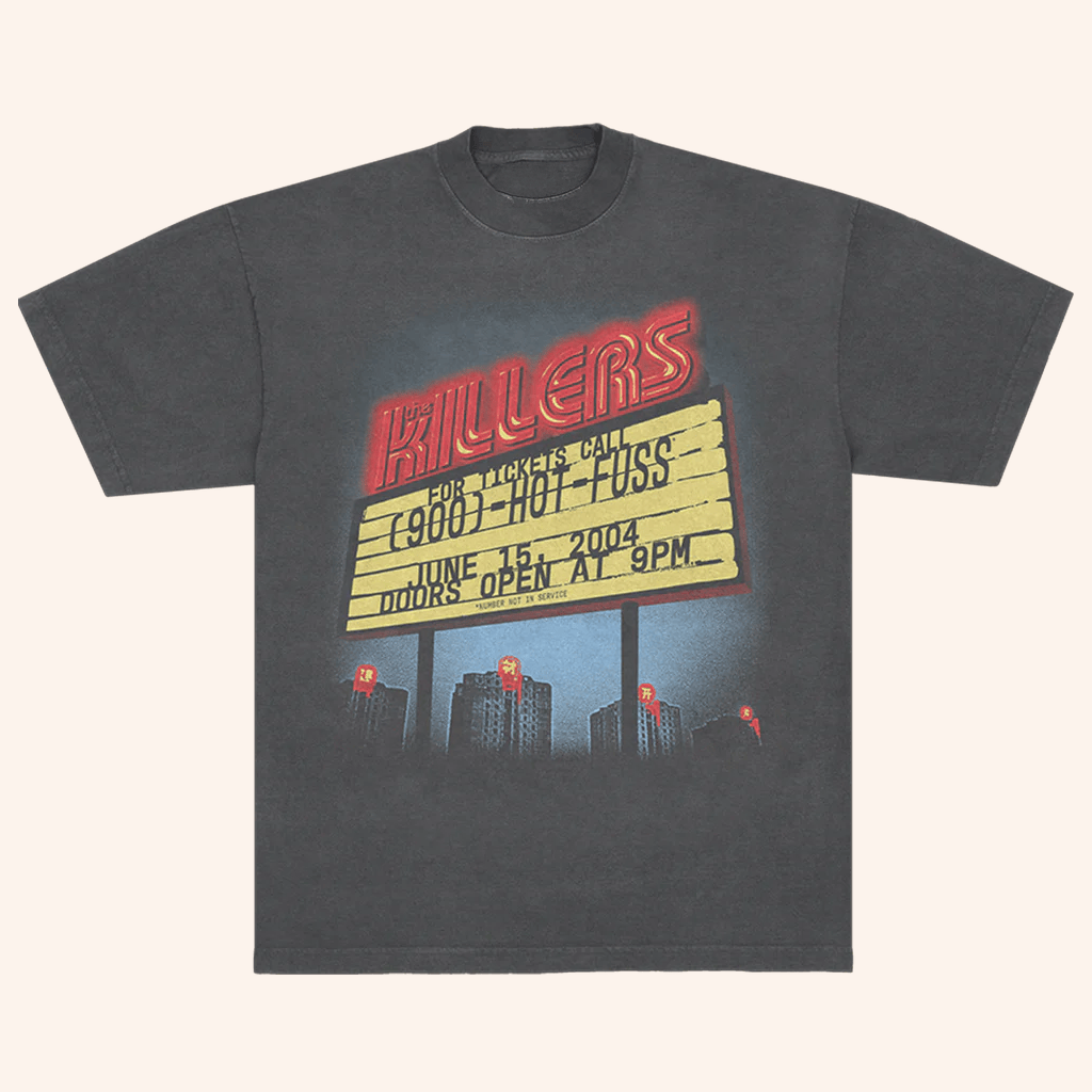 The Killers Merch Motel Sign T-Shirt Unique Gifts For Music Lovers The Killers Merch Motel Sign T-Shirt Unique Gifts For Music Lovers