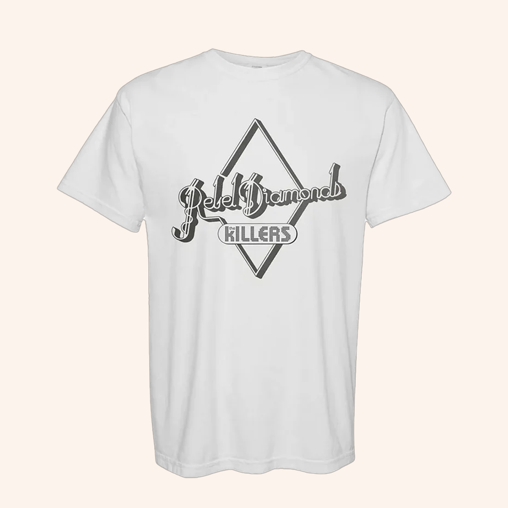 The Killers Merch Rebel Diamonds Logo T-Shirt Unique Gift For Boyfriend Birthday