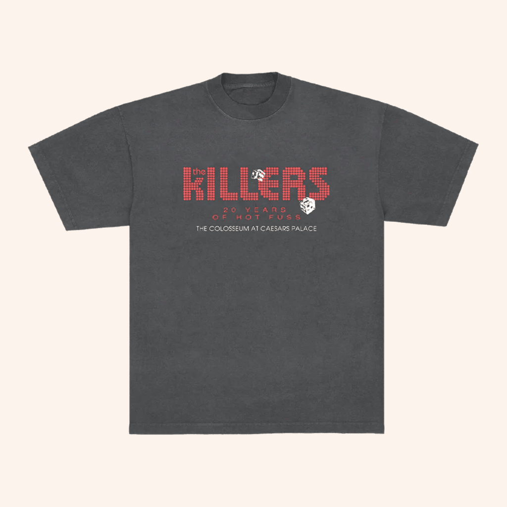 The Killers Merch Rolling Dice 20 Years Of Hot Fuss T-Shirt Presents For Music Lovers The Killers Merch Rolling Dice 20 Years Of Hot Fuss T-Shirt Presents For Music Lovers