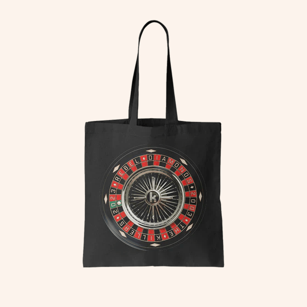 The Killers Merch Roulette Tote Bag Birthday Gift Ideas For Friend The Killers Merch Roulette Tote Bag Birthday Gift Ideas For Friend
