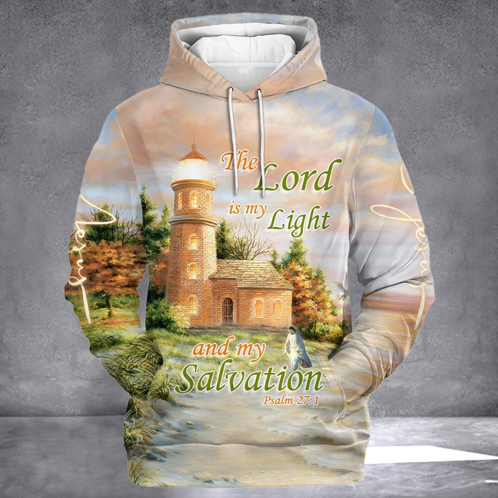 The Lord Is My Light And My Salvation Hoodie Christian Apparel Hoodies Gifts For Husband The Lord Is My Light And My Salvation Hoodie Christian Apparel Hoodies Gifts For Husband